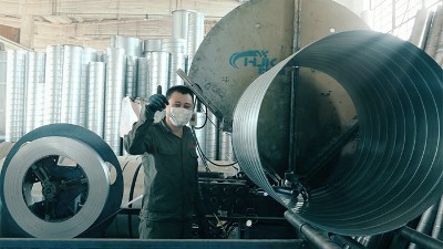 名廚智造-產(chǎn)品管道生產(chǎn)區(qū)